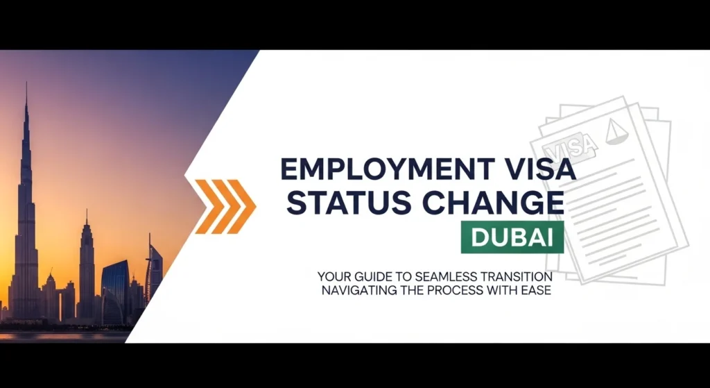 Employment Visa Status Change Dubai Your Complete In-Country Guide